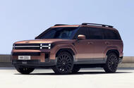 new hyundai santa fe brown front
