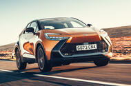 toyota chr review 202301 tracking front toyota chr review 202301 tracking front