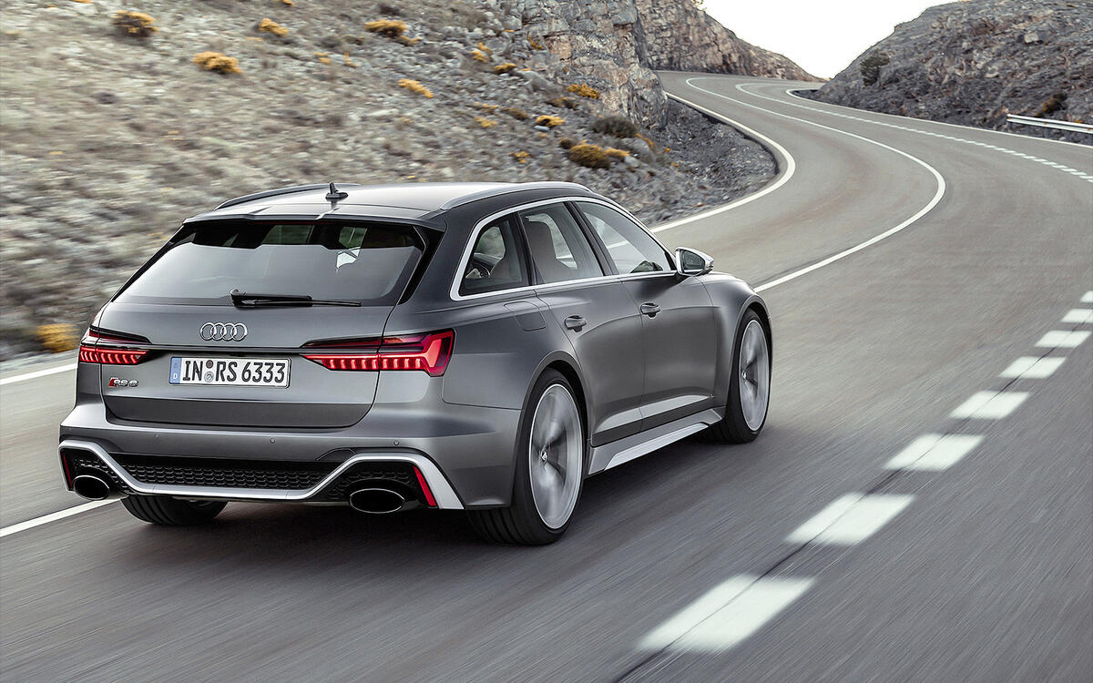 The fourth-generation RS 6 Avant (pictured) will arrive on our roads in 2020.
