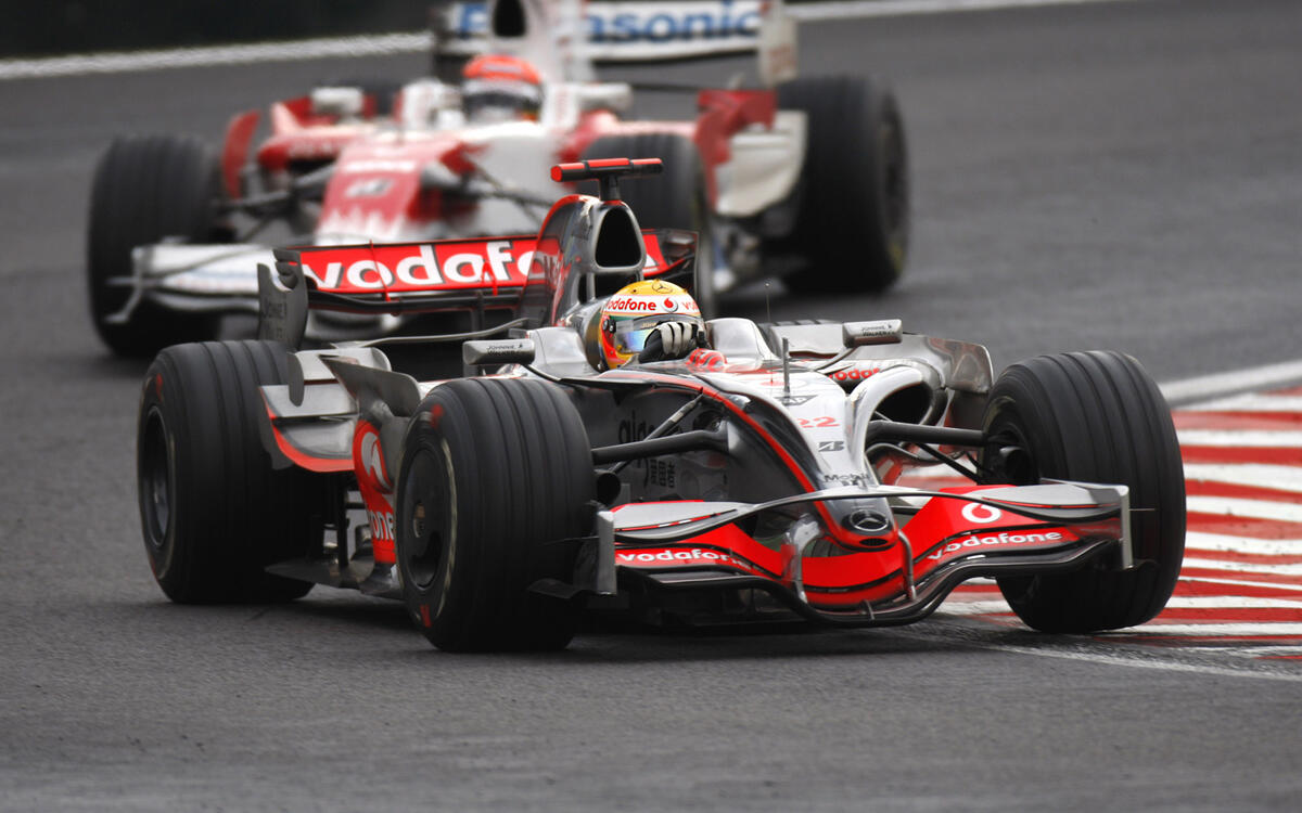 mclaren f1 2008