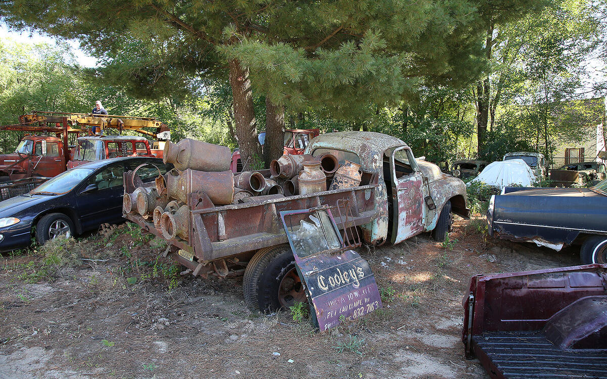 More Junkyard Discoveries from Cooley’s Statewide Scrap & Salvage in Eau Claire, Wisconsin Autocar