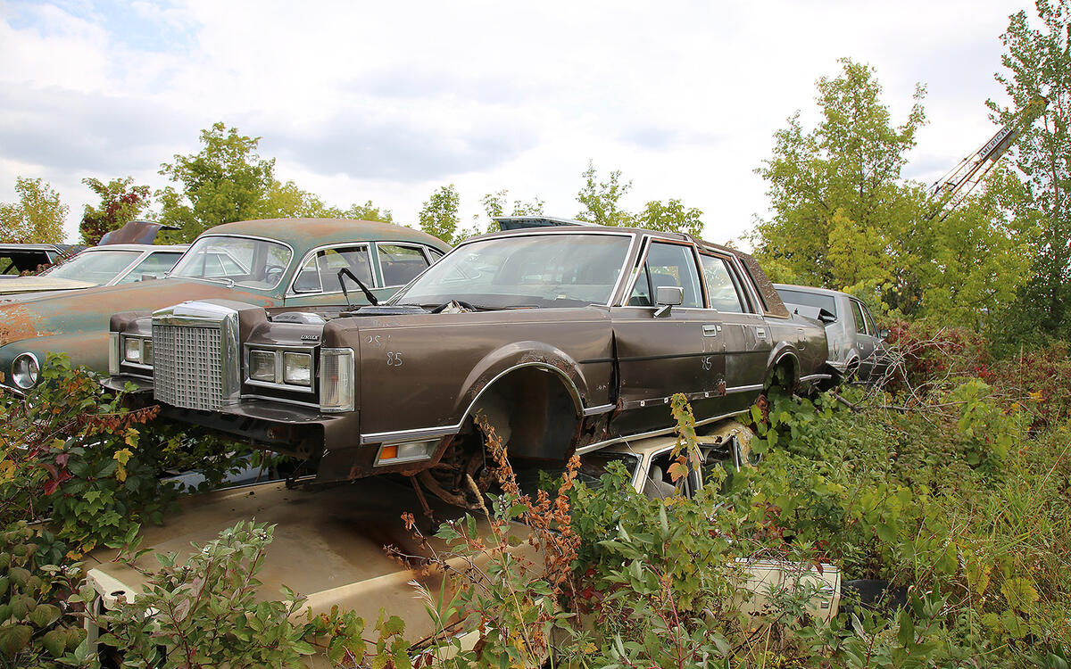 Junkyard Discoveries of Rohners Auto Parts, Willmar, Minnesota Autocar
