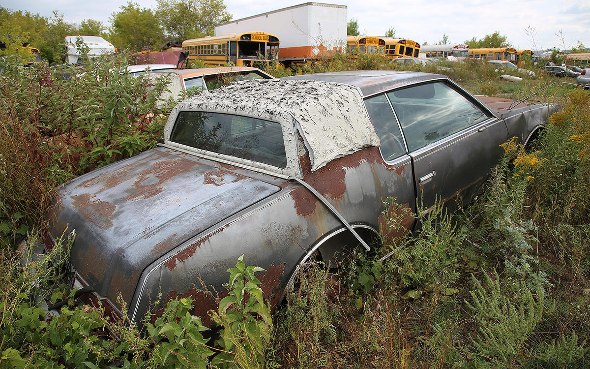 Junkyard Discoveries of Rohners Auto Parts, Willmar, Minnesota Autocar