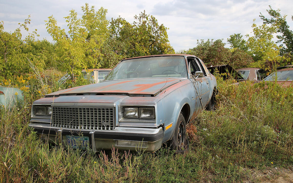 Junkyard Discoveries of Rohners Auto Parts, Willmar, Minnesota Autocar