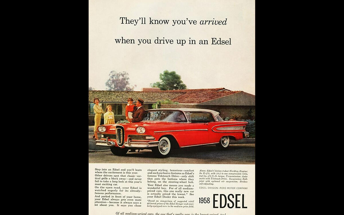 Edsel: the story of an automotive disaster | Autocar
