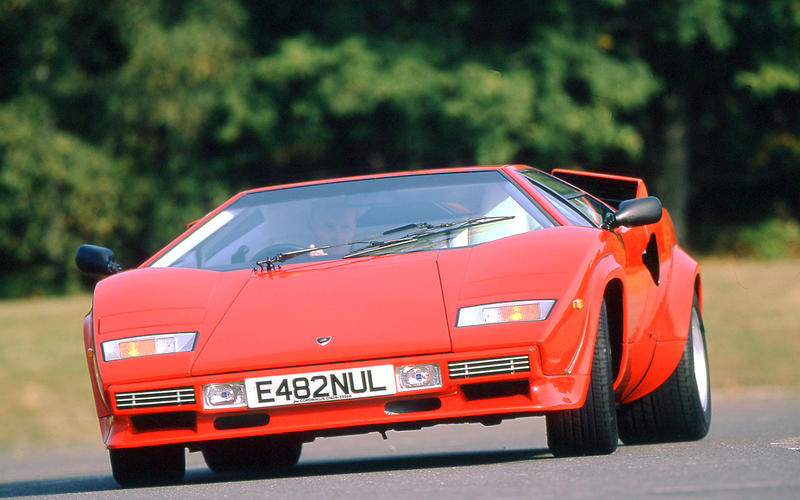 In comes the Countach QV