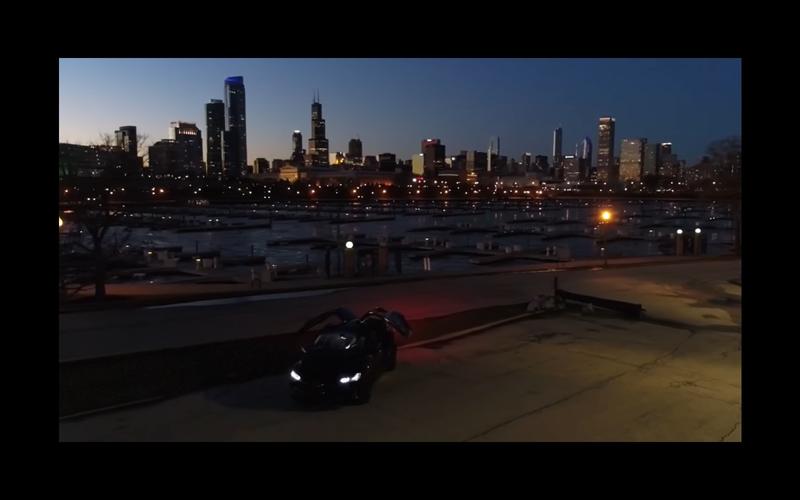 The Tesla Model X’s light show