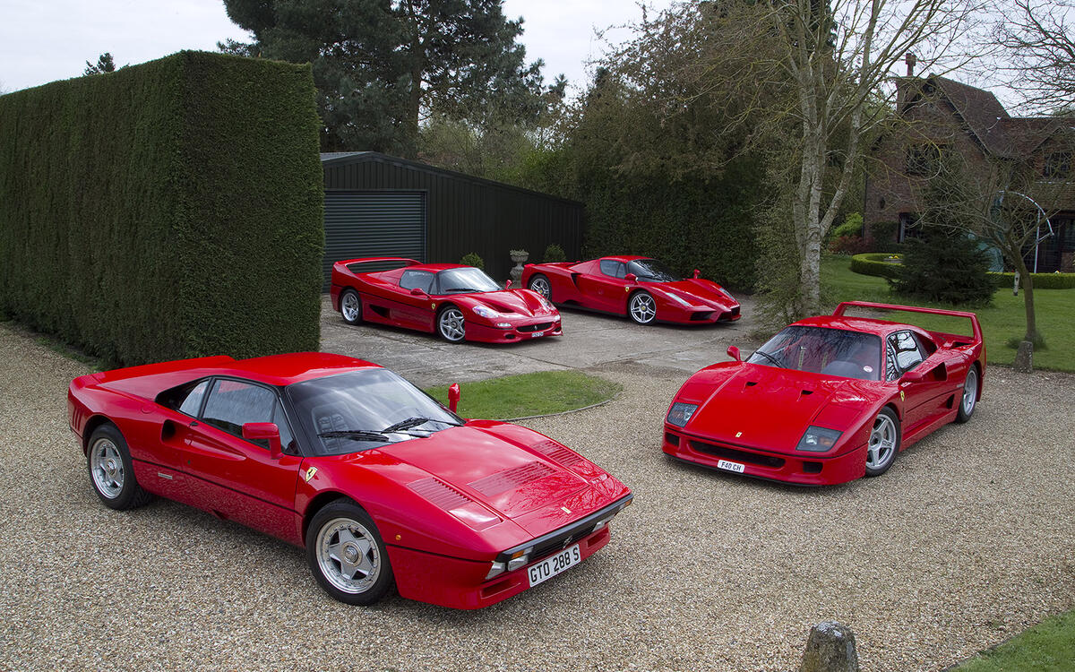 Ferrari Fest When We Got Gto F40 F50 Enzo All Together Autocar