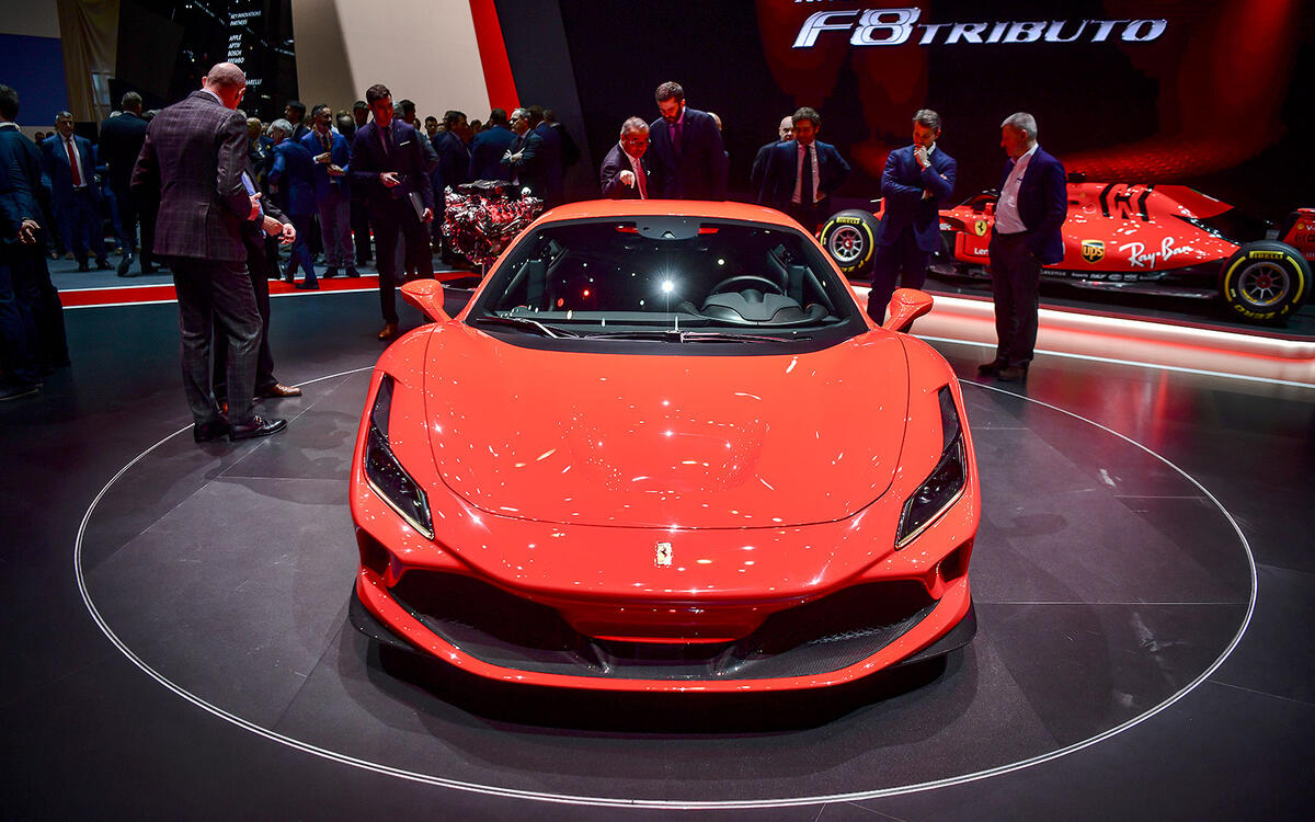 Geneva Pictures New Ferrari F8 Tributo Autocar