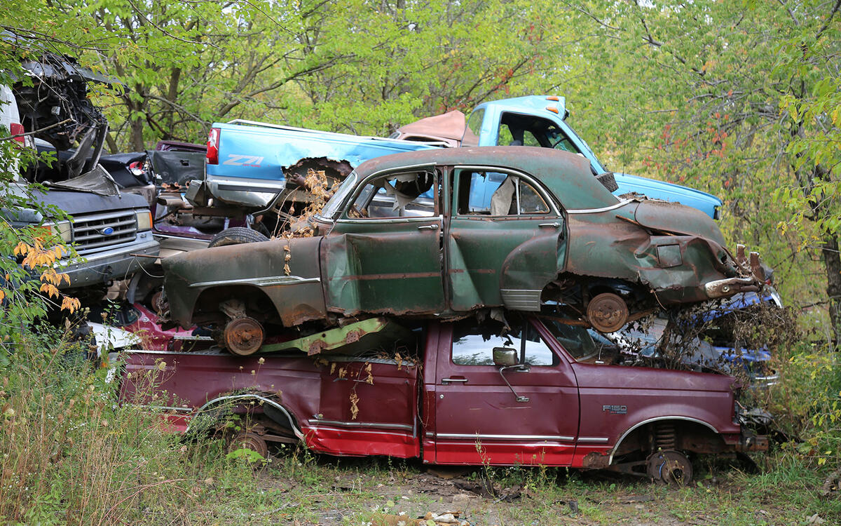 Junkyard Discoveries from Ron’s Auto Salvage in Allison, Iowa Autocar