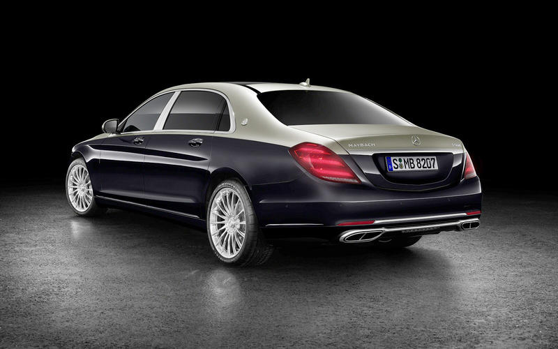 Mercedes-Maybach: two-tone paint