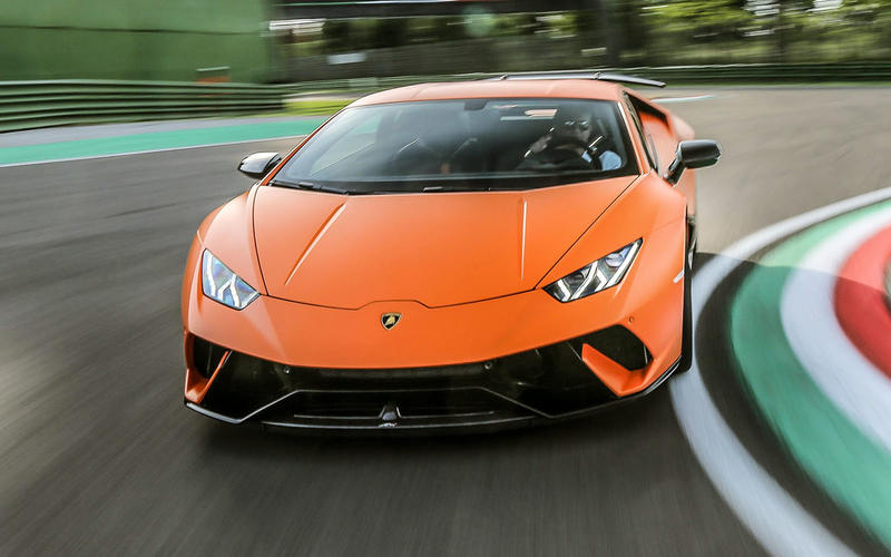 2: Lamborghini Huracán Performante: 1min 5.30secs
