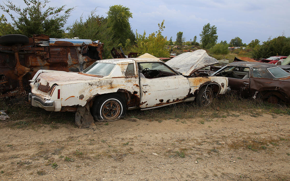 Junkyard Discoveries of Rohners Auto Parts, Willmar, Minnesota Autocar
