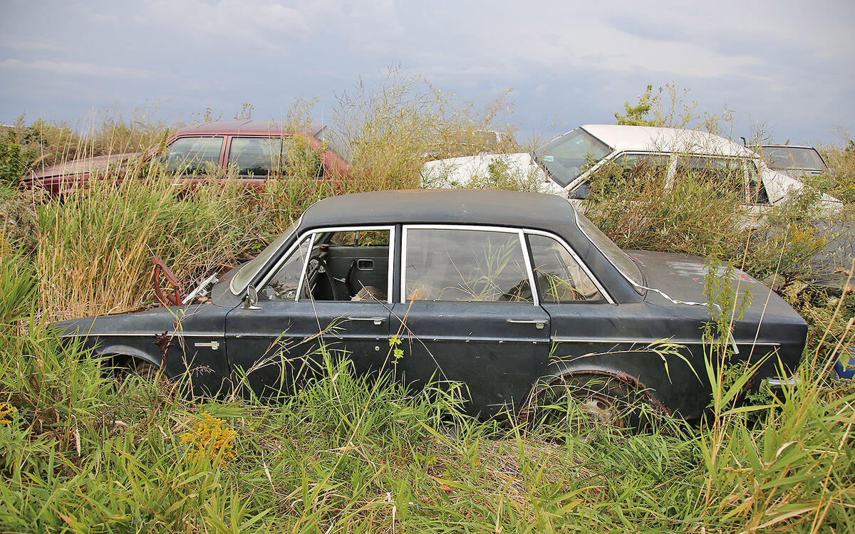 Junkyard Discoveries of Rohners Auto Parts, Willmar, Minnesota Autocar
