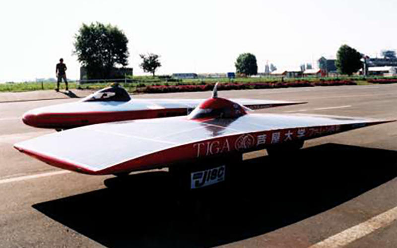 Fastest solar-powered car: Sky Ace Tiga – 57mph