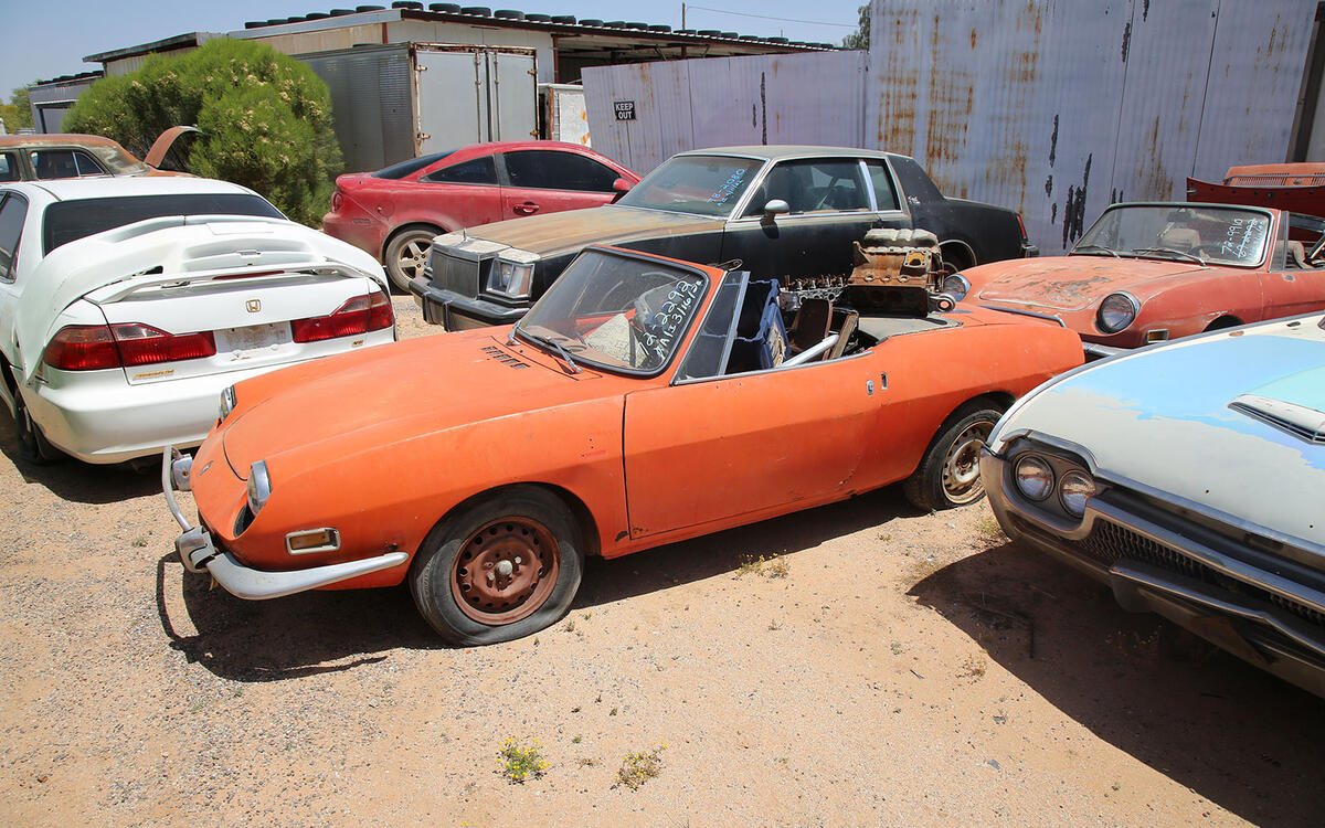 The junkyard gems of Desert Valley Auto Parts, Arizona Autocar