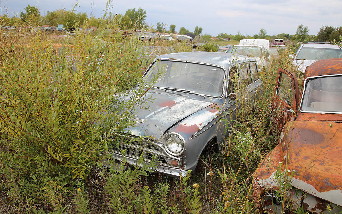 Junkyard Discoveries of Rohners Auto Parts, Willmar, Minnesota Autocar