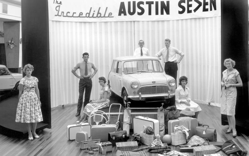 1966 AUSTIN MORRIS MINI Car Vintage Look REPLICA METAL SIGN BRITISH MOTOR BMC