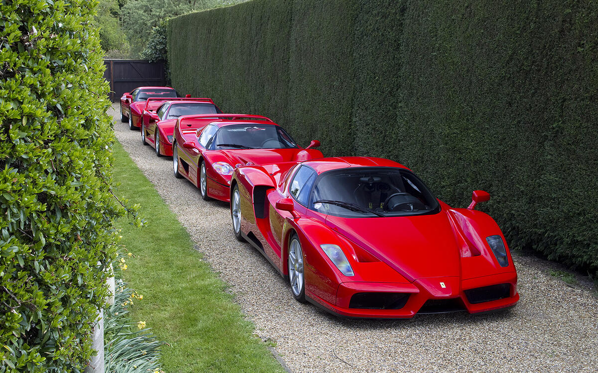 Ferrari Fest When We Got Gto F40 F50 Enzo All Together Autocar