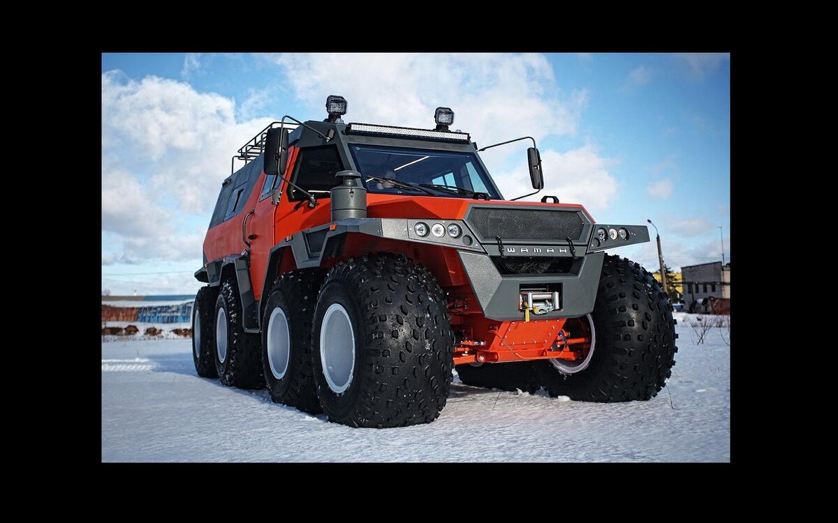 Avtoros Shaman 8x8 (2018)
