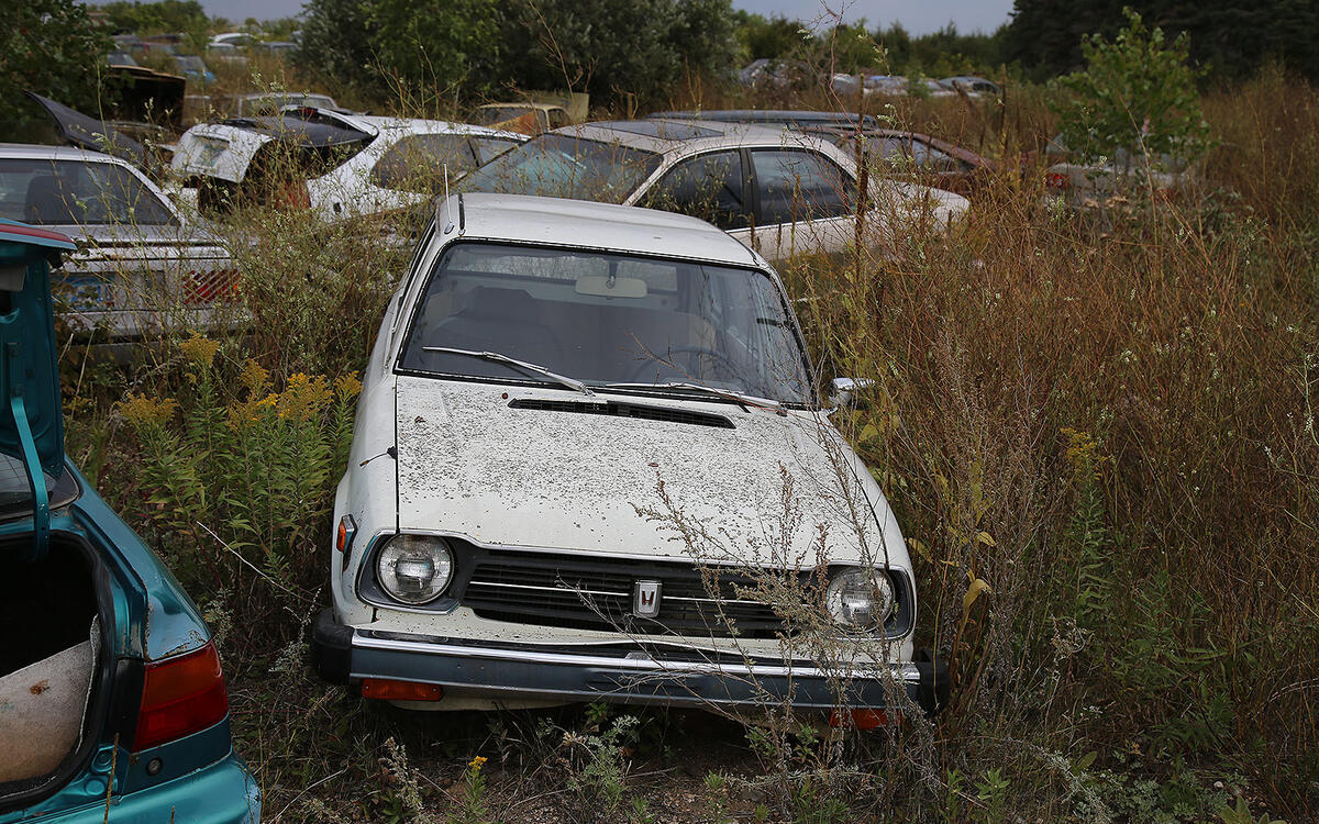 Junkyard Discoveries of Rohners Auto Parts, Willmar, Minnesota Autocar