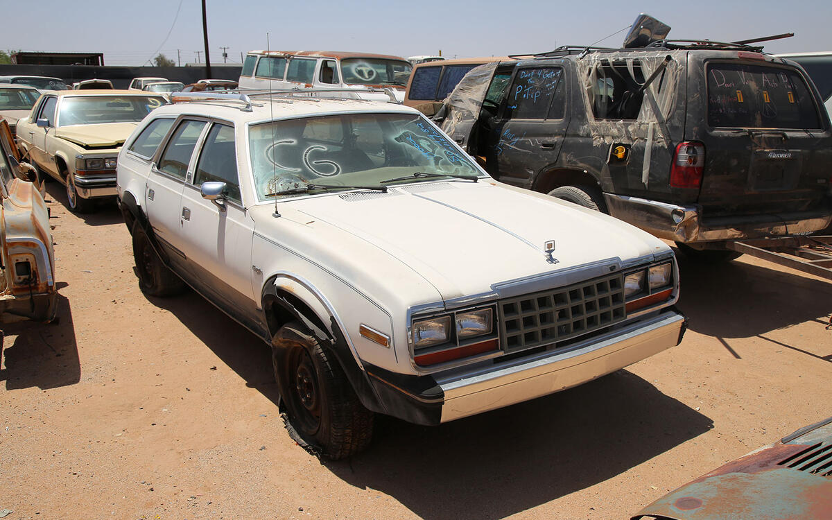 The junkyard gems of Desert Valley Auto Parts, Arizona Autocar