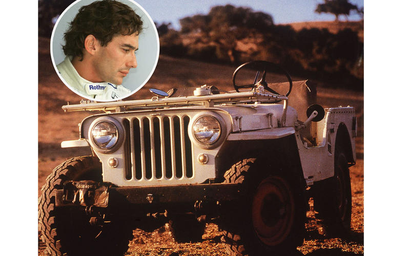 Ayrton Senna - Willys Jeep
