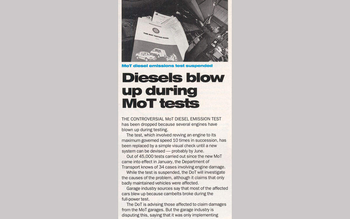 Triumph to disaster the rise and fall of diesel Autocar