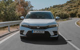 honda civic front on 2022