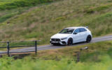 02 Mercedes AMG A45 S RT 2023 avant virage