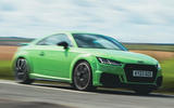 Audi TT RS en virage