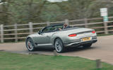 05 Bentley Continental GTC cabriolet RT 2023 virage arrière