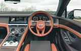 09 Bentley Continental GTC cabriolet RT 2023 tableau de bord