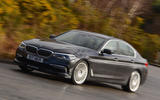 Alpina D5 S on the road front