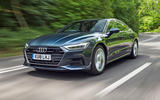 Audi A7 Sportback 2018 road test review hero front