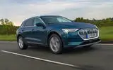 Audi E-tron 55 Quattro 2019 road test review - hero front