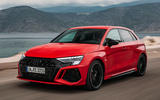 1 Audi RS3 2021 first drive review hero front