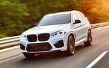 BMW X3 M Competition 2019 review - hero front