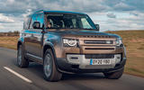 Land Rover Defender 2020 road test review - hero front