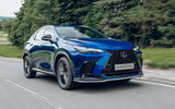 1 Lexus NX 2021 UK first drive review hero front