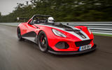 Lotus 3-Eleven 430 review on track front