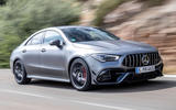 Mercedes-AMG CLA 45 S 2019 road test review - hero front