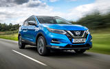 Nissan Qashqai road test review hero front