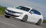 Peugeot 508 SW Hybrid 2020 road test review - hero front