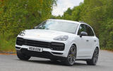 Porsche Cayenne Turbo 2018 road test review hero front
