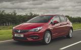 Vauxhall Astra 2019 road test review - hero front