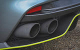 Aston Martin Rapide AMR 2019 first drive review - exhaust
