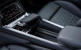 Audi E-tron Sportback 2020 road test review - centre console