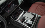 Audi SQ8 2019 road test review - centre console