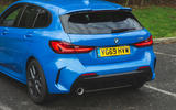 BMW 1 Series 118i 2019 road test review - rear end